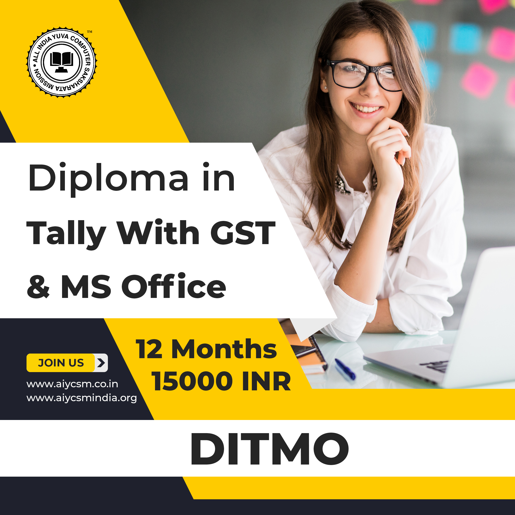Diploma In Tally With GST & MS Office
