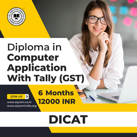 Diploma in Computer Application with Tally (GST)