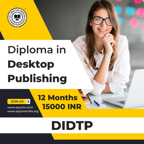 Diploma in Desktop Publishing
