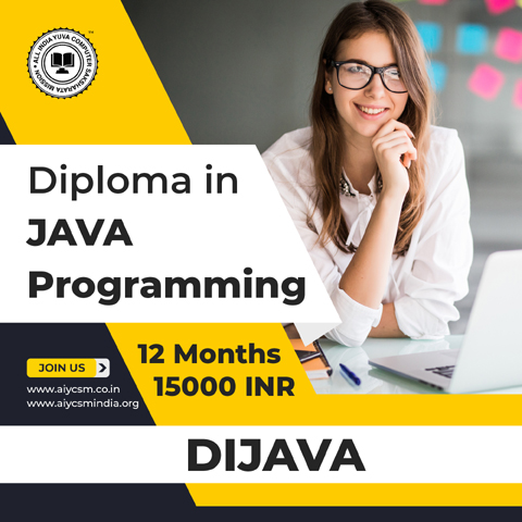 Diploma in JAVA Programming 